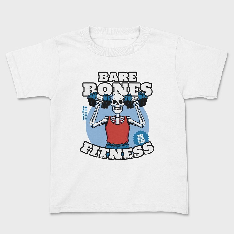 Fitness Bare Bones, Tricou Copii