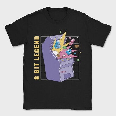 Retro Arcade, Tricou Barbati (Unisex)