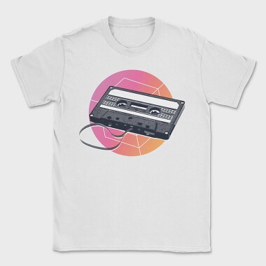 Retro Casstte, Tricou Barbati (Unisex)