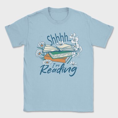 Retro Flower Books, Tricou Barbati (Unisex)