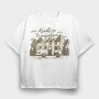 Roadtrip to Anywhere, Tricou Oversize Barbati (Unisex)