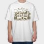 Roadtrip to Anywhere, Tricou Oversize Barbati (Unisex)