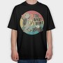 I Do What I Want Cat Coffee, Tricou Oversize Barbati (Unisex)