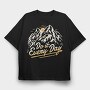 Mountain Quote, Tricou Oversize Barbati (Unisex)