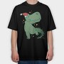 Christmas Dab Trex, Tricou Oversize Barbati (Unisex)
