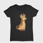 Cute Giraffe Cartoon, Tricou Femei