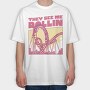 Rollercoaster, Tricou Oversize Barbati (Unisex)