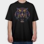 Tiger Colorful, Tricou Oversize Barbati (Unisex)