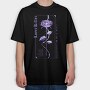 Rose Lover Killer, Tricou Oversize Barbati (Unisex)