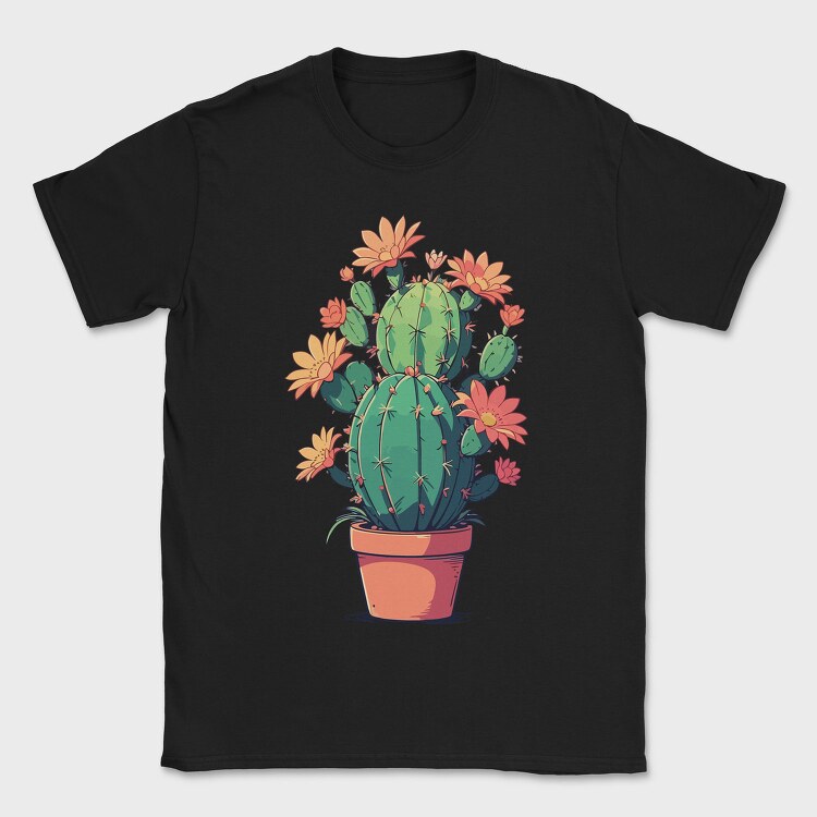 Cactus Flowers, Tricou Barbati (Unisex)