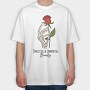 Timeless and Immortal Beauty, Tricou Oversize Barbati (Unisex)