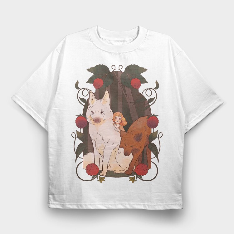 Fairytale 8, Tricou Oversize Barbati (Unisex)