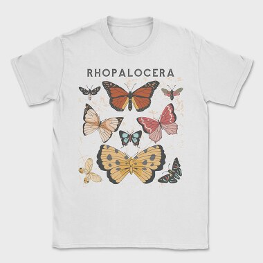 Rhopalocera, Tricou Barbati (Unisex)