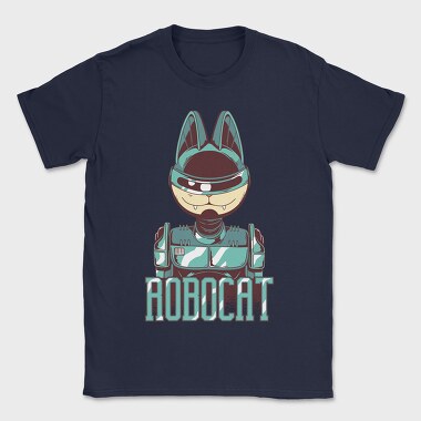 Robocat, Tricou Barbati (Unisex)