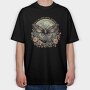Autumn Nature, Tricou Oversize Barbati (Unisex)