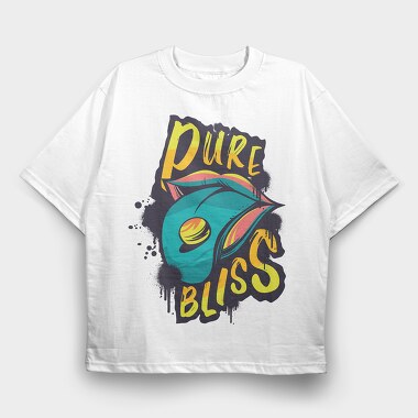 Tongue Pill, Tricou Oversize Barbati (Unisex)