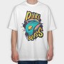 Tongue Pill, Tricou Oversize Barbati (Unisex)