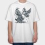 Crow Hammer, Tricou Oversize Barbati (Unisex)