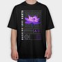 Trap Burning Flower, Tricou Oversize Barbati (Unisex)
