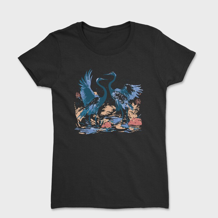 Dancing Cranes, Tricou Femei