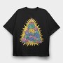 Tree Joystick, Tricou Oversize Barbati (Unisex)