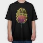 Fire Beauty Is Ephemeral, Tricou Oversize Barbati (Unisex)