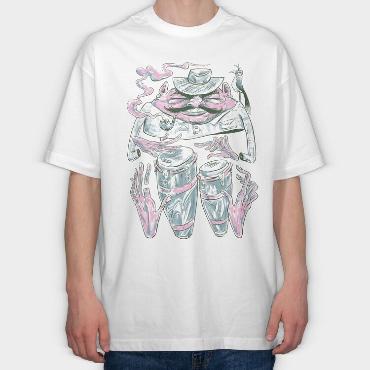 Musicians 8, Tricou Oversize Barbati (Unisex)