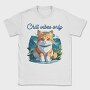 Cat Chill Vibes, Tricou Barbati (Unisex)