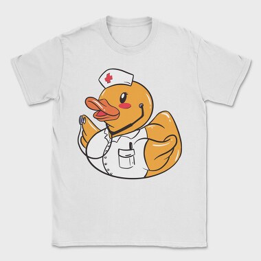 Rubber Duck Nurse, Tricou Barbati (Unisex)
