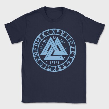 Runes Viking Valknut, Tricou Barbati (Unisex)