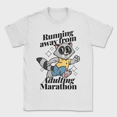 Running Away From Adulting, Tricou Barbati (Unisex)
