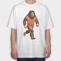 Big Foot Runner, Tricou Oversize Barbati (Unisex)