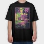 City Halftone, Tricou Oversize Barbati (Unisex)