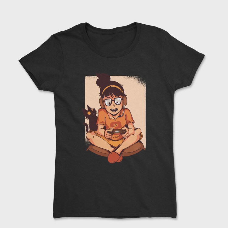Gamer Girl, Tricou Femei