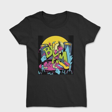 Rockstar Smash Guitar, Tricou Femei