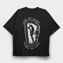 Climb to Live, Tricou Oversize Barbati (Unisex)