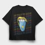 Is Time to Ride, Tricou Oversize Barbati (Unisex)