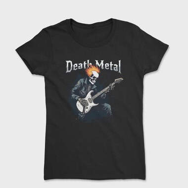 Rocking Skeleton Death Metal, Tricou Femei