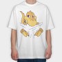 Baby Trex, Tricou Oversize Barbati (Unisex)