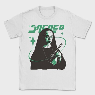 Sacred Nun Gun, Tricou Barbati (Unisex)