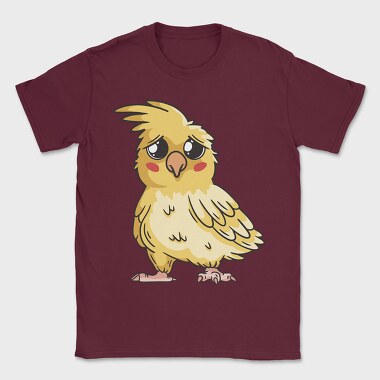Sad Cockatiel, Tricou Barbati (Unisex)