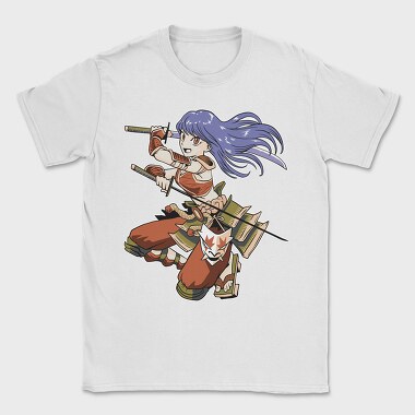 Samurai Girl, Tricou Barbati (Unisex)