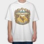 Ufo Dinosaurs, Tricou Oversize Barbati (Unisex)