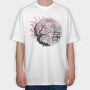 Japanese Spring, Tricou Oversize Barbati (Unisex)