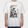 Sasquatch, Tricou Oversize Barbati (Unisex)