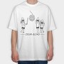 Color Blind, Tricou Oversize Barbati (Unisex)