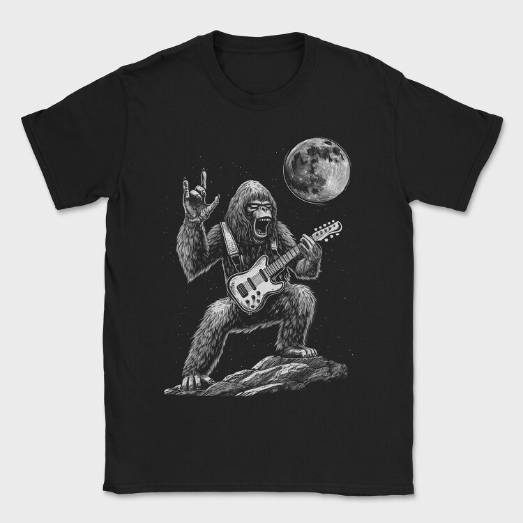 Big Foot Rocking, Tricou Barbati (Unisex)
