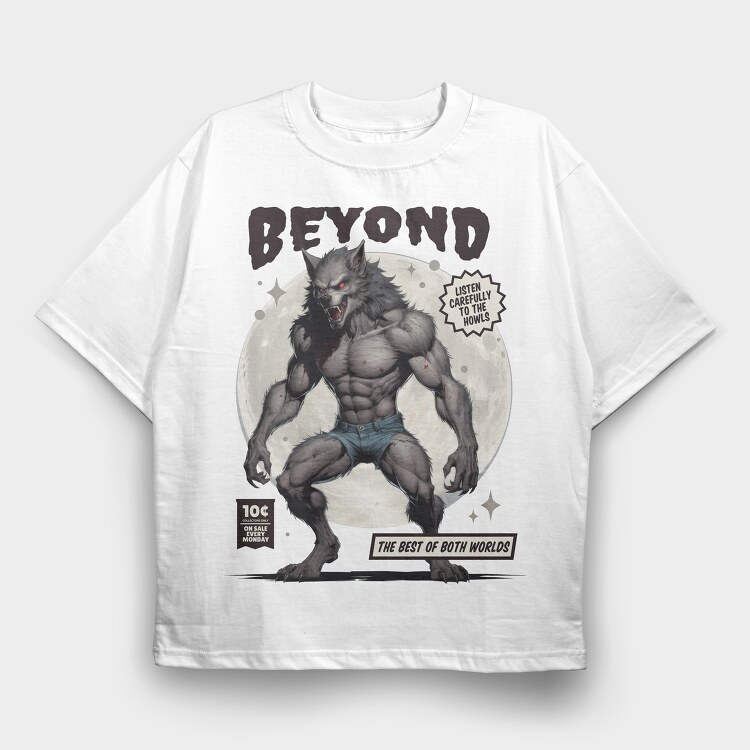 Beyond, Tricou Oversize Barbati (Unisex)