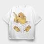 Baby Trex, Tricou Oversize Barbati (Unisex)