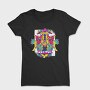 Trippy Cats Psychedelic 01 (2), Tricou Femei